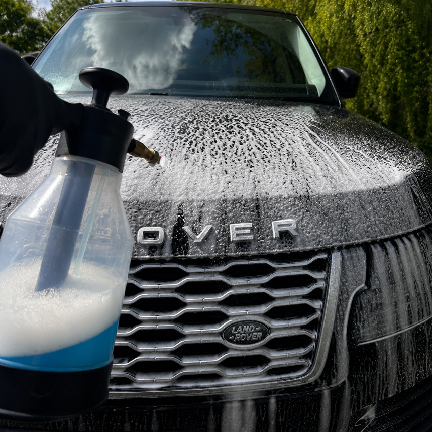 Ceramic Snow Foam on paintwork