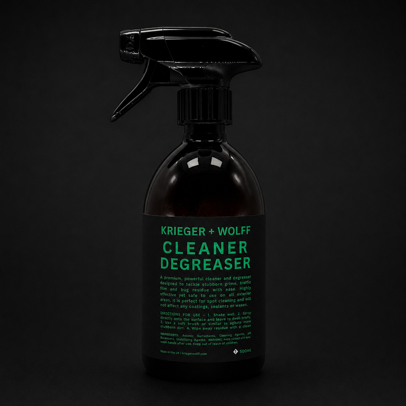 Cleaner Degreaser - for what the wash routine leaves behind