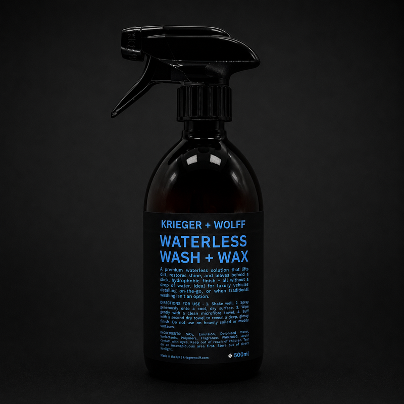 Waterless Wash + Wax – KRIEGER+WOLFF