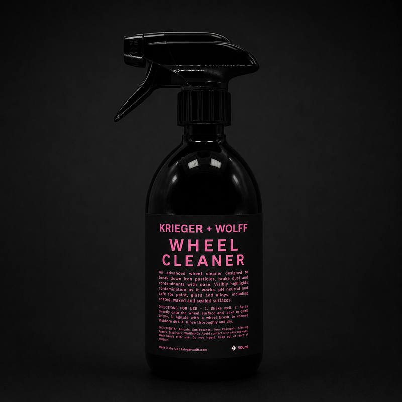 Wheel Cleaner - iron reactant chemistry that visibly works