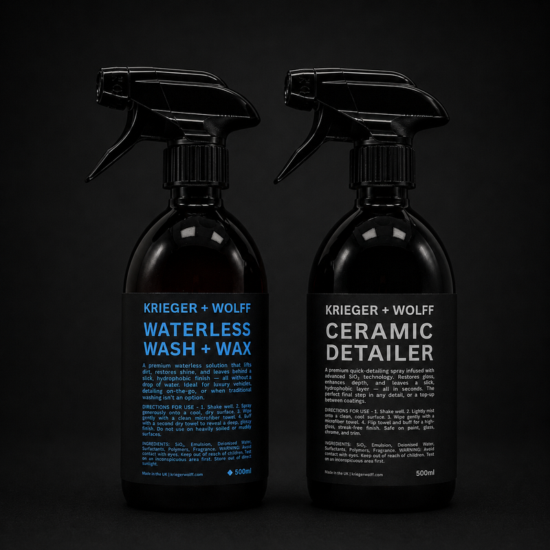 Ceramic Detailer + Waterless Wash + Wax - between the washes